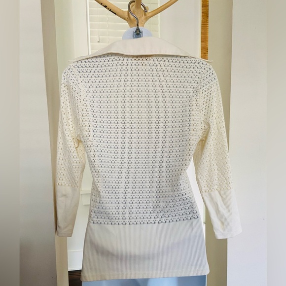 Lili Lalande Paris vintage shirt-top, stretchy. Pre-loved good condition - Picture 4 of 7